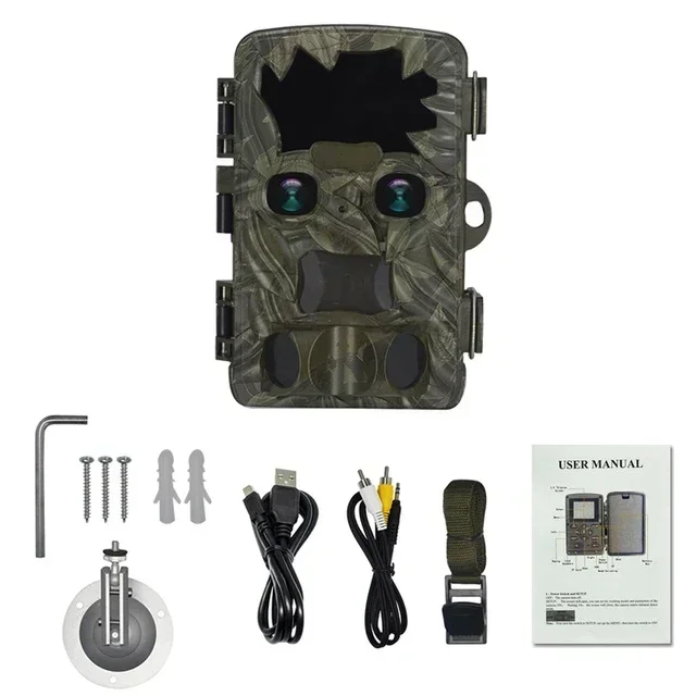 Hunting Outdoor Camera - H8201 Nachtzicht 4K HD Jachtcamera's 20MP