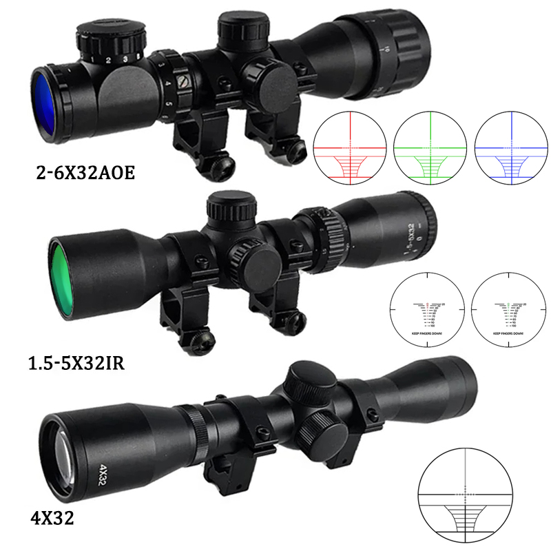 Crossbow Scope Sight - 4x32 1.5-5x32IR 2-6X32AOE Tactische Scope Kruisboog