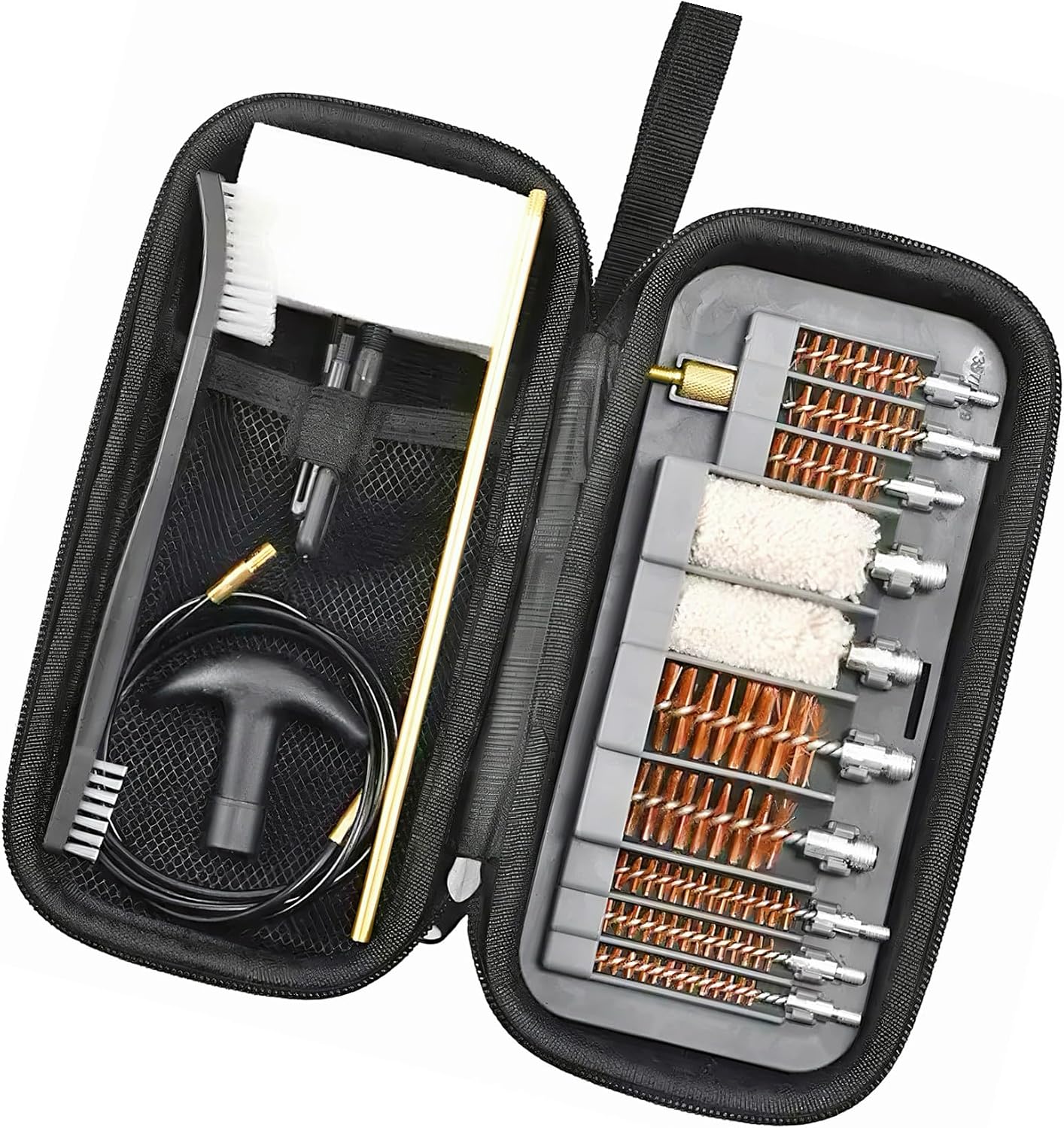 Hunting & Outdoor Supplies - (20-delig, messing) Universele multi-kaliber wapenreinigingsset voor