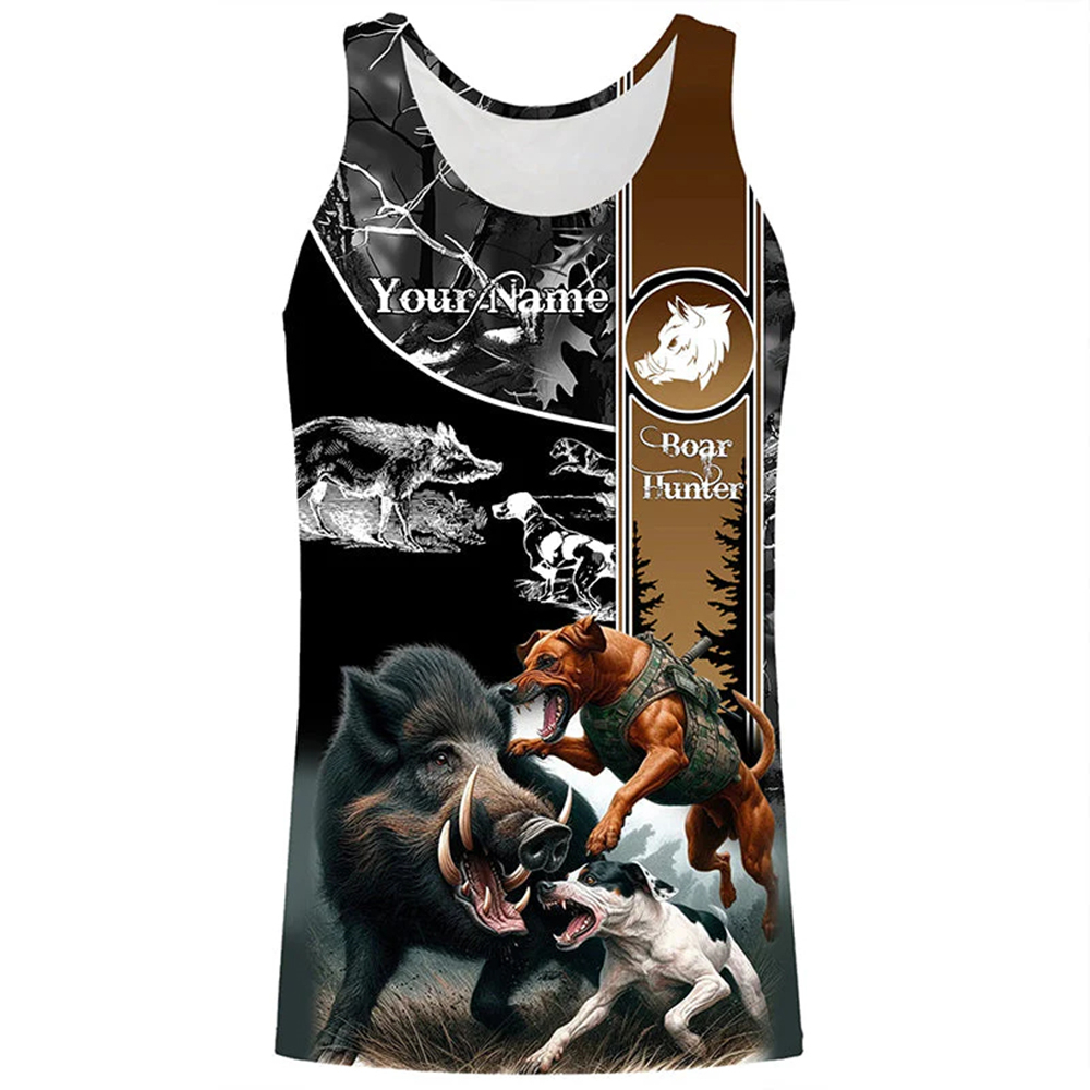 Wildman Hunting & Outdoor Reviews - Op maat gemaakte Boar Hunter tanktop