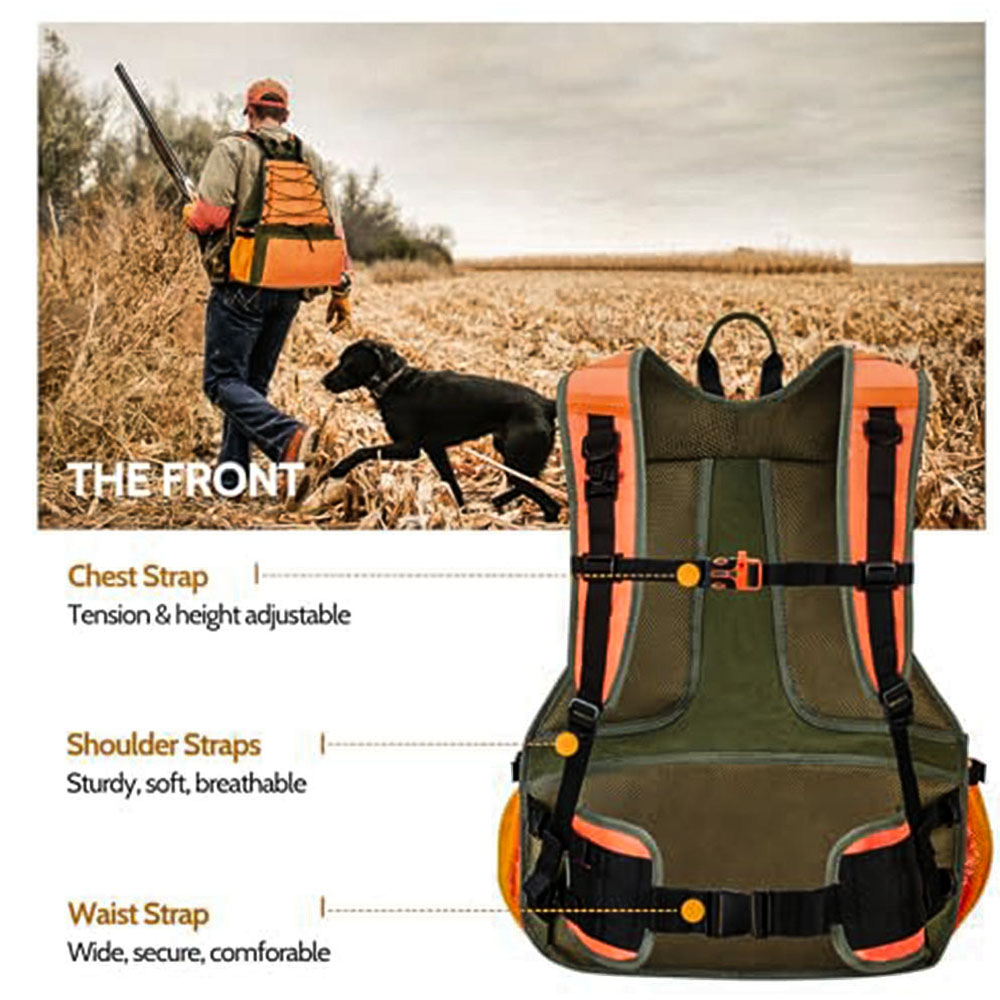 Hunting Quail - Tactische Upland Jachtvest voor Heren, Fazantenjacht