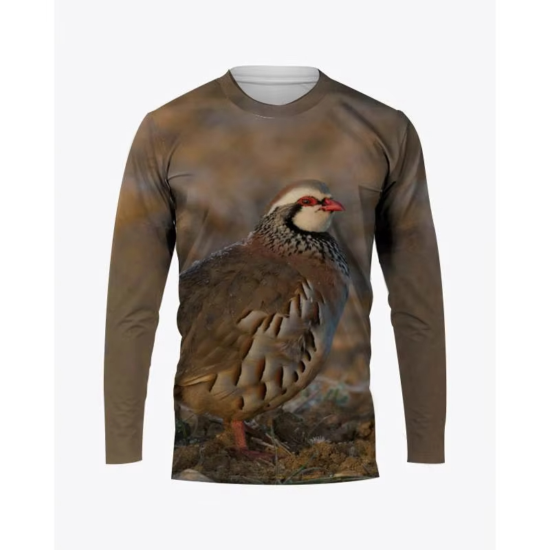Hunting Quail - Camouflage Jacht Dieren Kwartel Grafische T-shirts