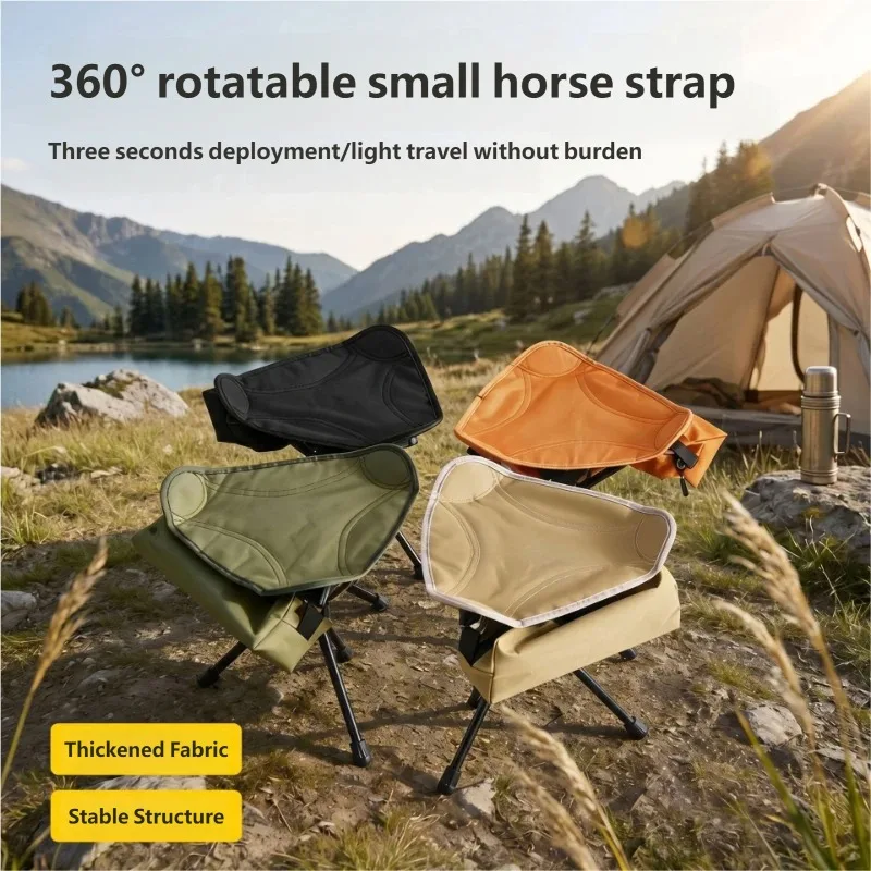 Hunting And Fishing Outdoor Chairs - 360 ° Draaibare outdoor campingstoel Ultralichte