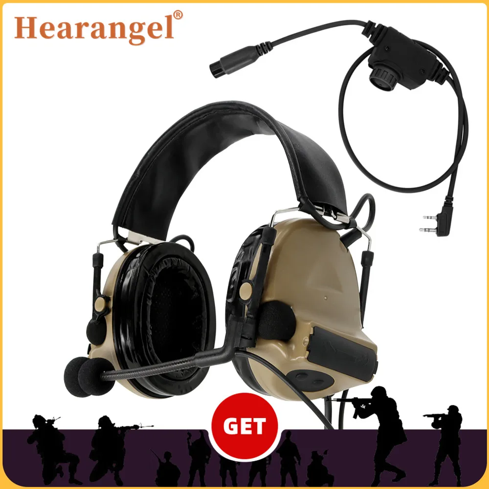 Shooting Ear Muff - Tactische Headset TACSKY II U94ptt RACPtt