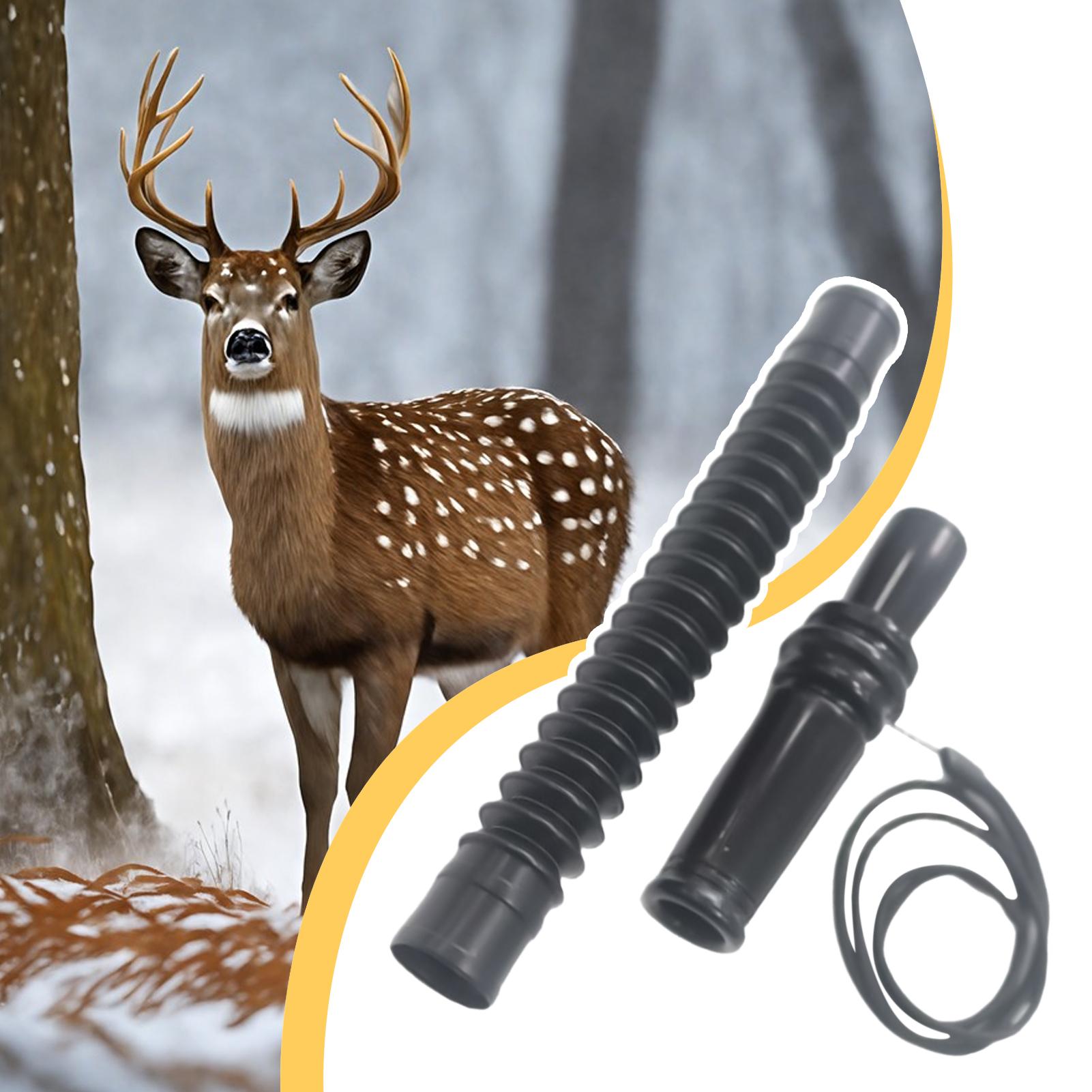 Wildman Hunting & Outdoor Reviews - Lichtgewicht hertengeweerlokoproep, duurzame koord-geïntegreerde geluidslokker, authentiek