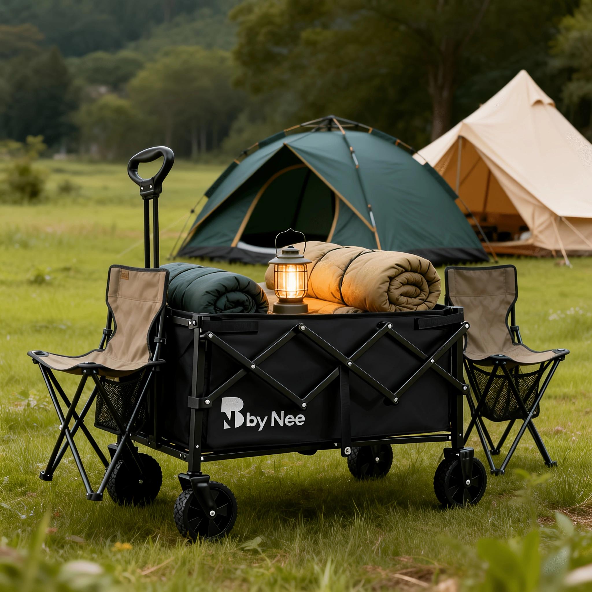 Hunting And Outdoor Shop - Zware, opvouwbare transportkar, inklapbare outdoor camping-