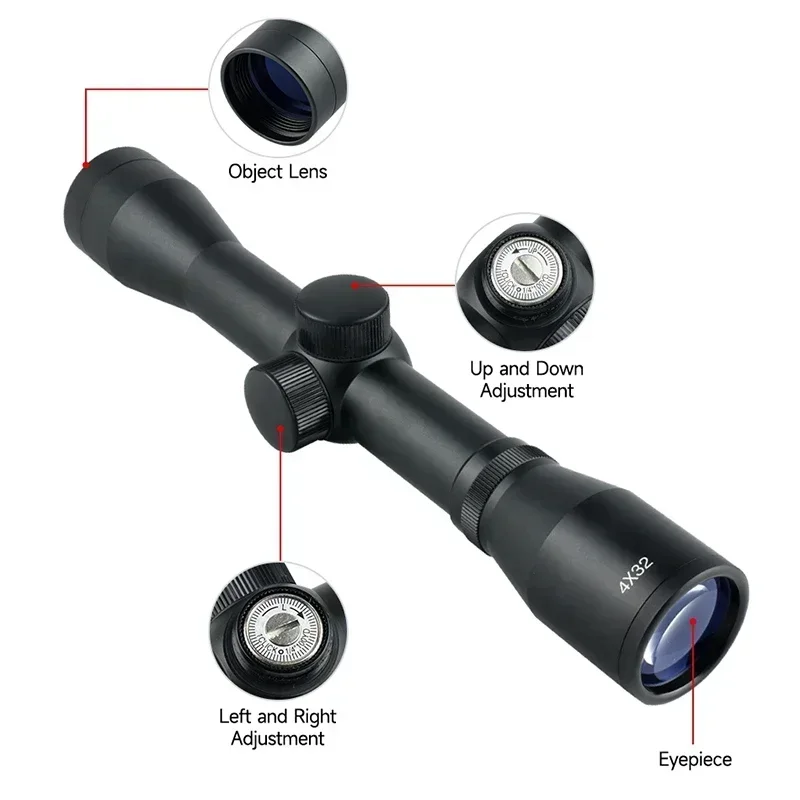 2-6X32AOE Kruisboog Korte Scop - Crossbow Scope Sight recensie en prijs