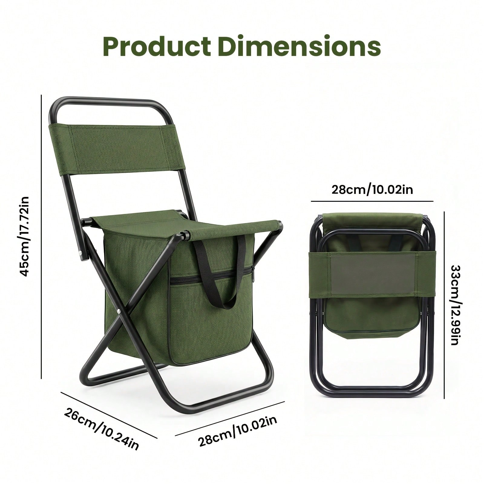 Senmeo 1-delige draagbare opvo - Hunting And Fishing Outdoor Chairs recensie en prijs