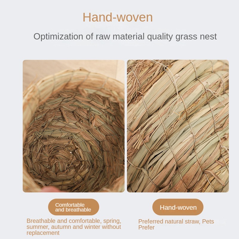 Handgeweven Stro Kip Nest Voge - Hunting Quail recensie en prijs