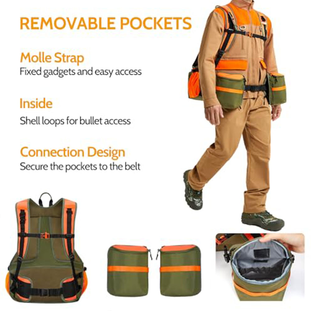 Tactische Upland Jachtvest voo - Hunting Quail recensie en prijs