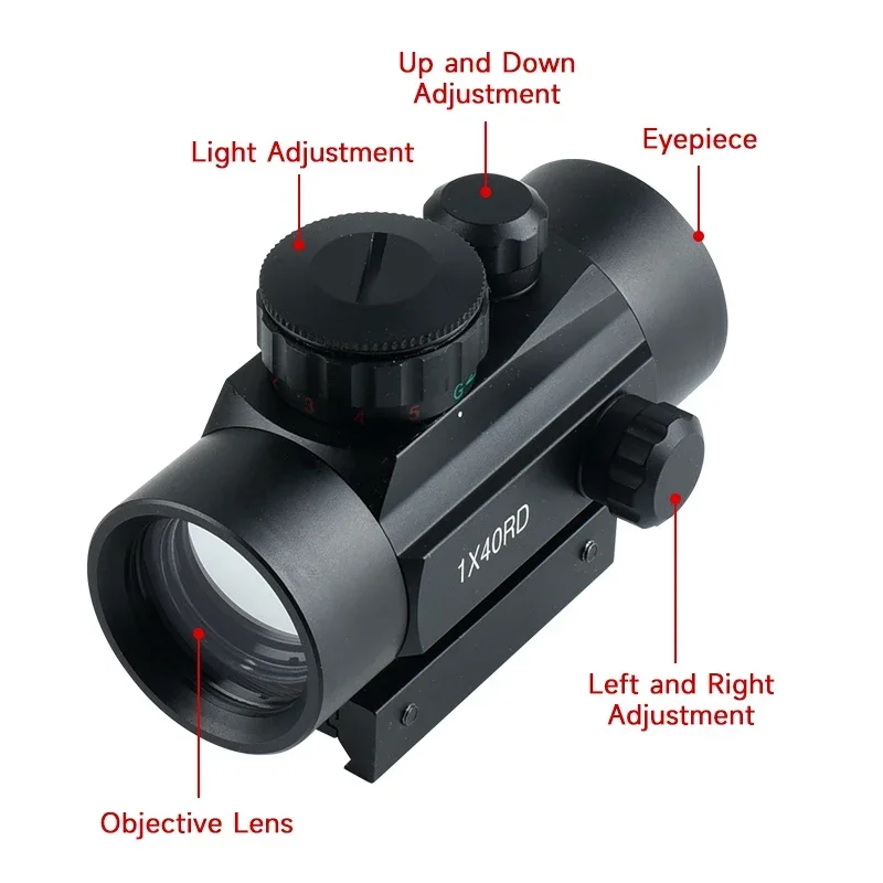 Tactische 1X22X33 Red Dot Sigh - Crossbow Scope Sight recensie en prijs
