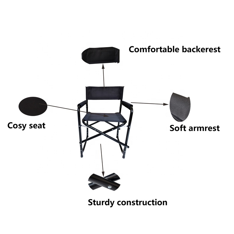 Draagbare opvouwbare regisseur - Hunting And Fishing Outdoor Chairs recensie en prijs