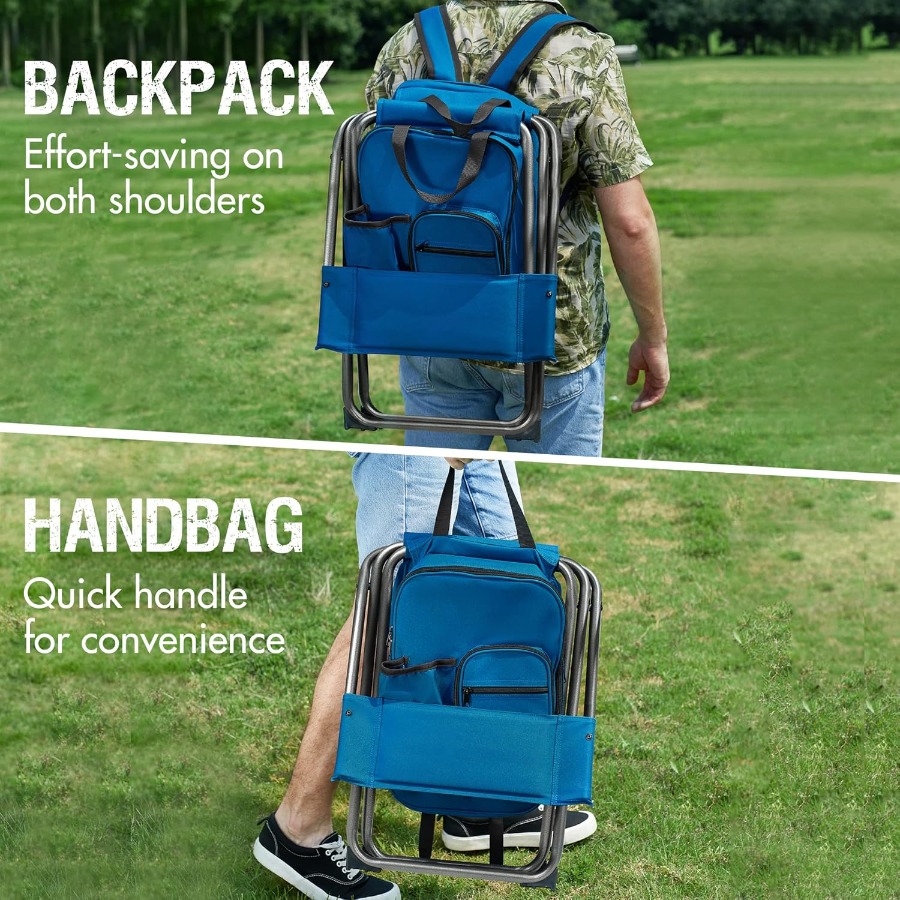 Rugzakkoelstoel met rugleuning - Hunting And Fishing Outdoor Chairs recensie en prijs
