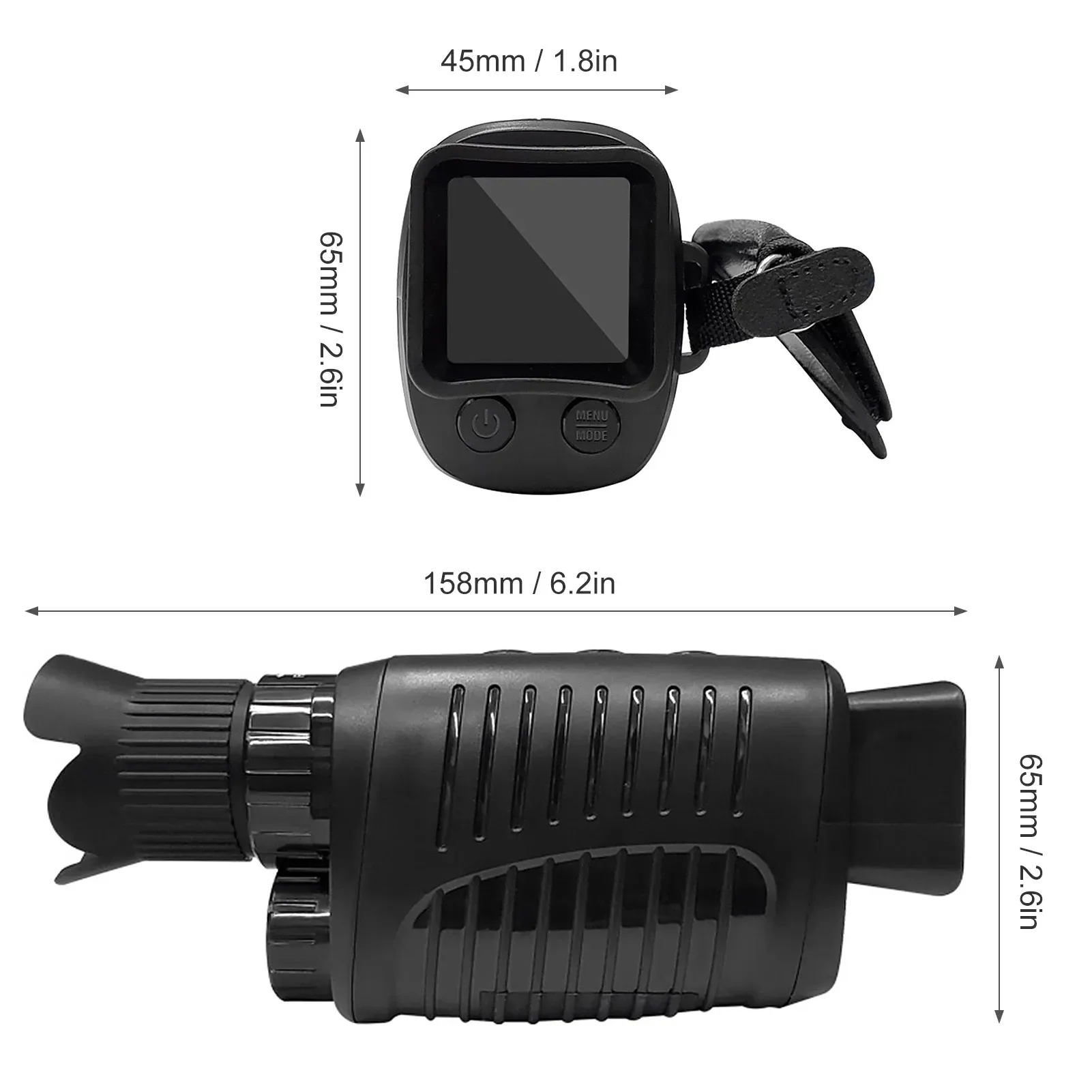 1080P Monoculair Jacht Telesco - Outdoor Hunting Video Camera recensie en prijs