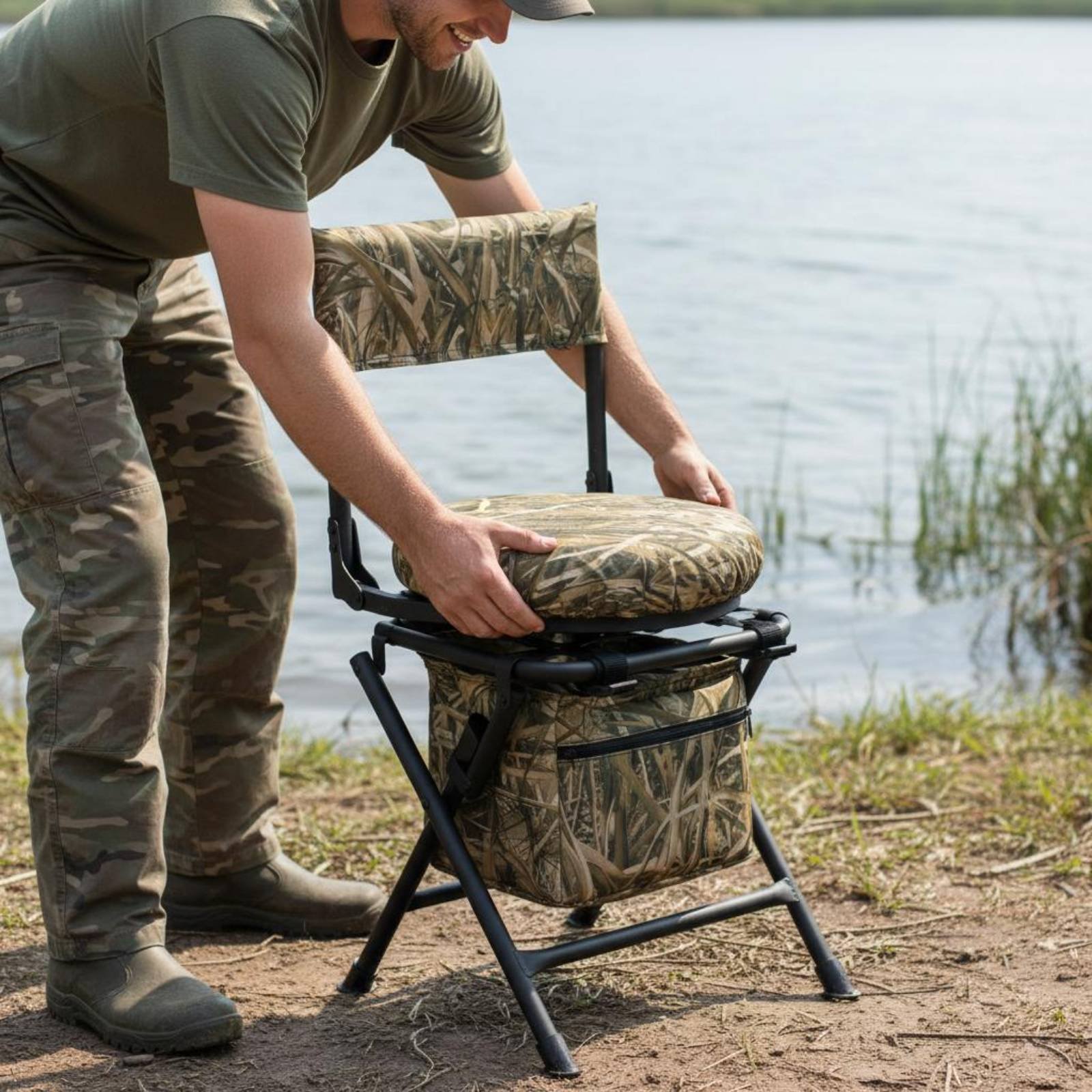 Visstoel Opvouwbare viskruk Ka - Hunting And Fishing Outdoor Chairs recensie en prijs