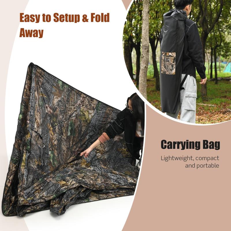 Draagbare jachtblind met grond - Hunting & Outdoor Supplies recensie en prijs