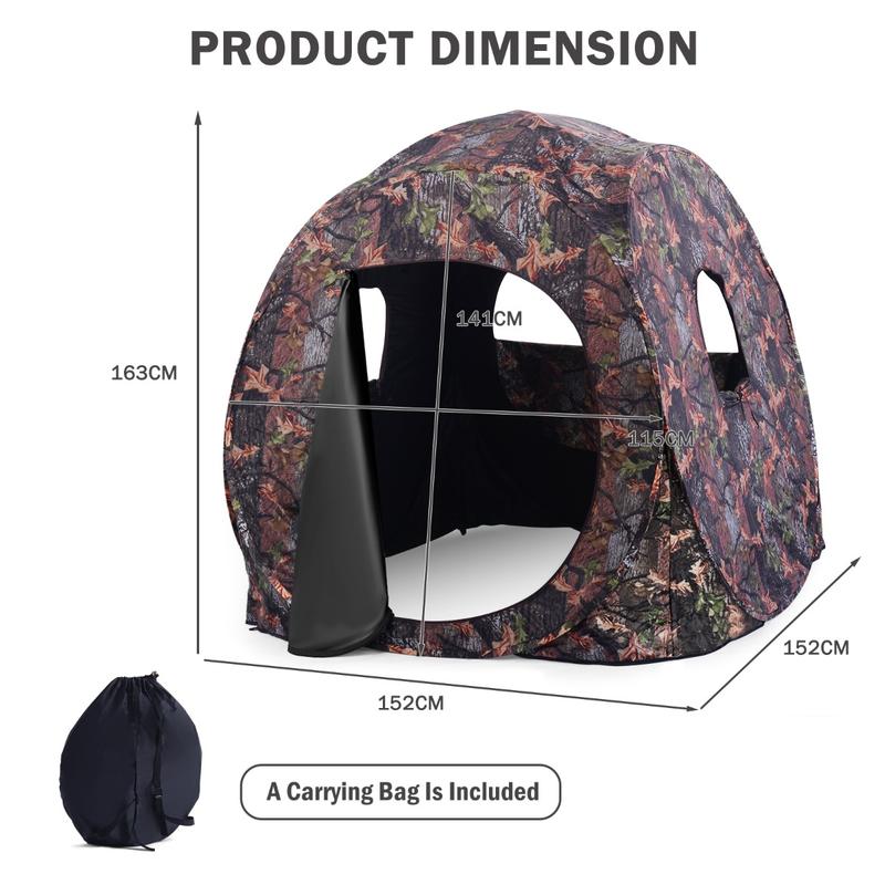 3-persoons opklapbare jachtten - Hunting & Outdoor Supplies recensie en prijs