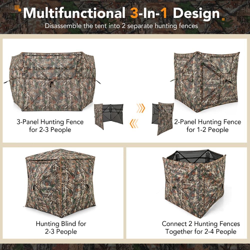 5-in-1 Afneembare Jachtblind,  - Hunting & Outdoor Supplies recensie en prijs