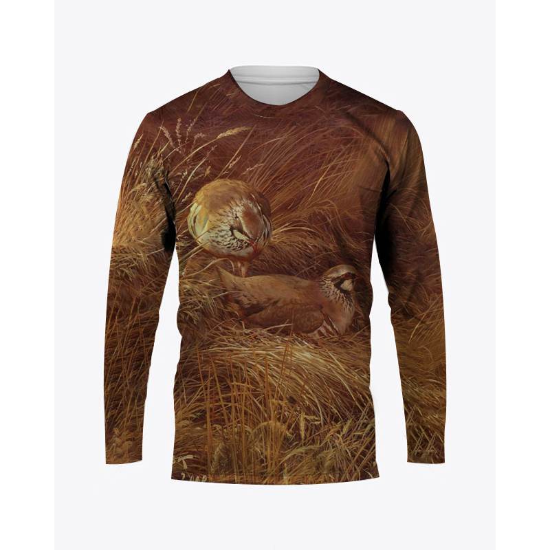 Camouflage Jacht Dieren T-Shir - Hunting Quail recensie en prijs