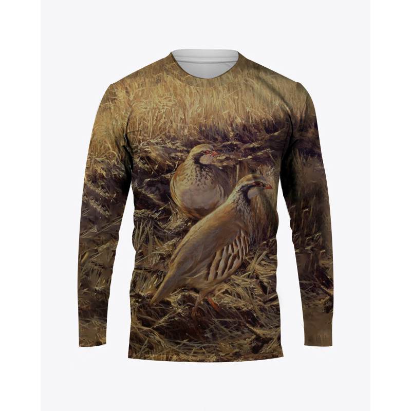 Camouflage Jacht Dieren T-Shir - Hunting Quail recensie en prijs