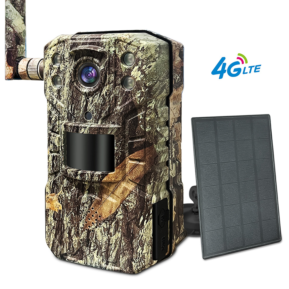 4G LTE Solar Wildcamera met EU - Outdoor Hunting Video Camera recensie en prijs