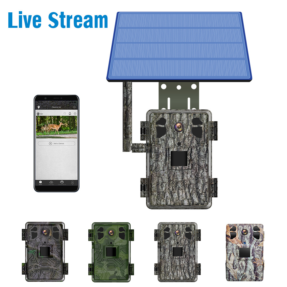 4G LTE Solar Wildcamera met EU - Outdoor Hunting Video Camera recensie en prijs