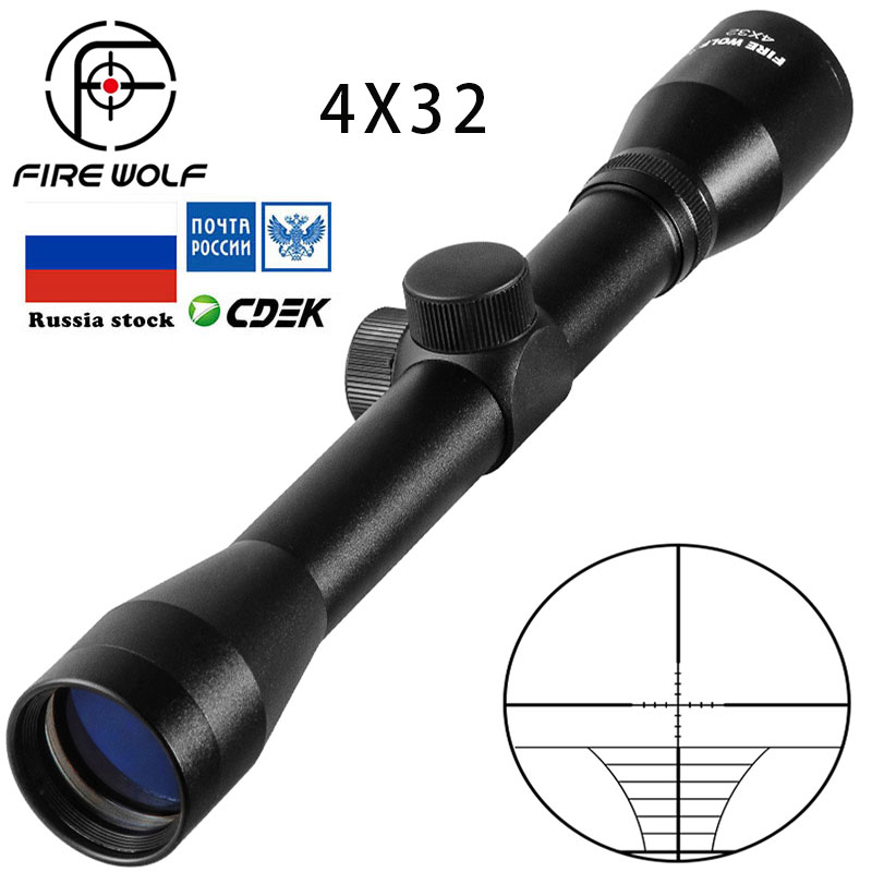 FIRE WOLF 4X32 Boog Cross Tact - Crossbow Scope Sight recensie en prijs