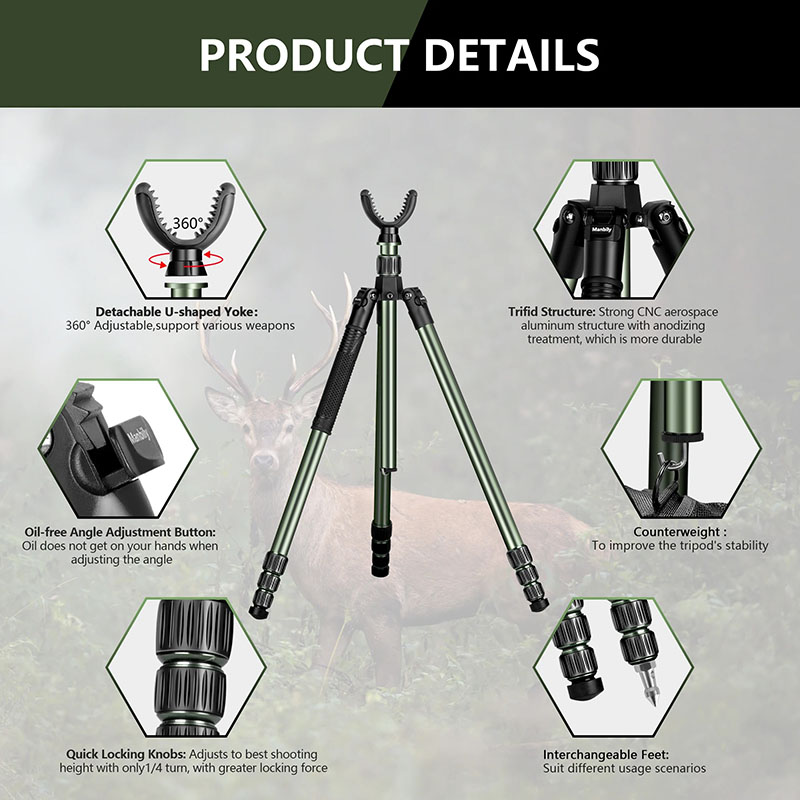 Manbily MA-284GL met U-3 zadel - Outdoor Hunting Video Camera recensie en prijs