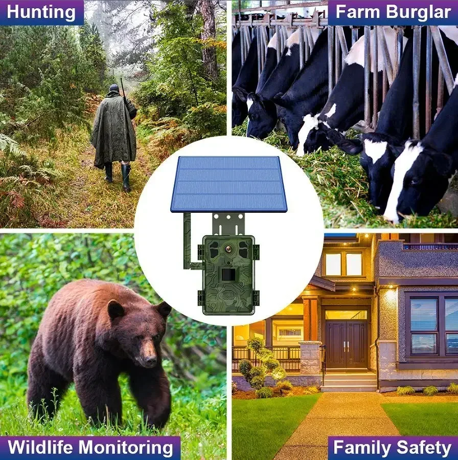 Zonne-jachtcamera Mobiele weer - Outdoor Hunting Video Camera recensie en prijs