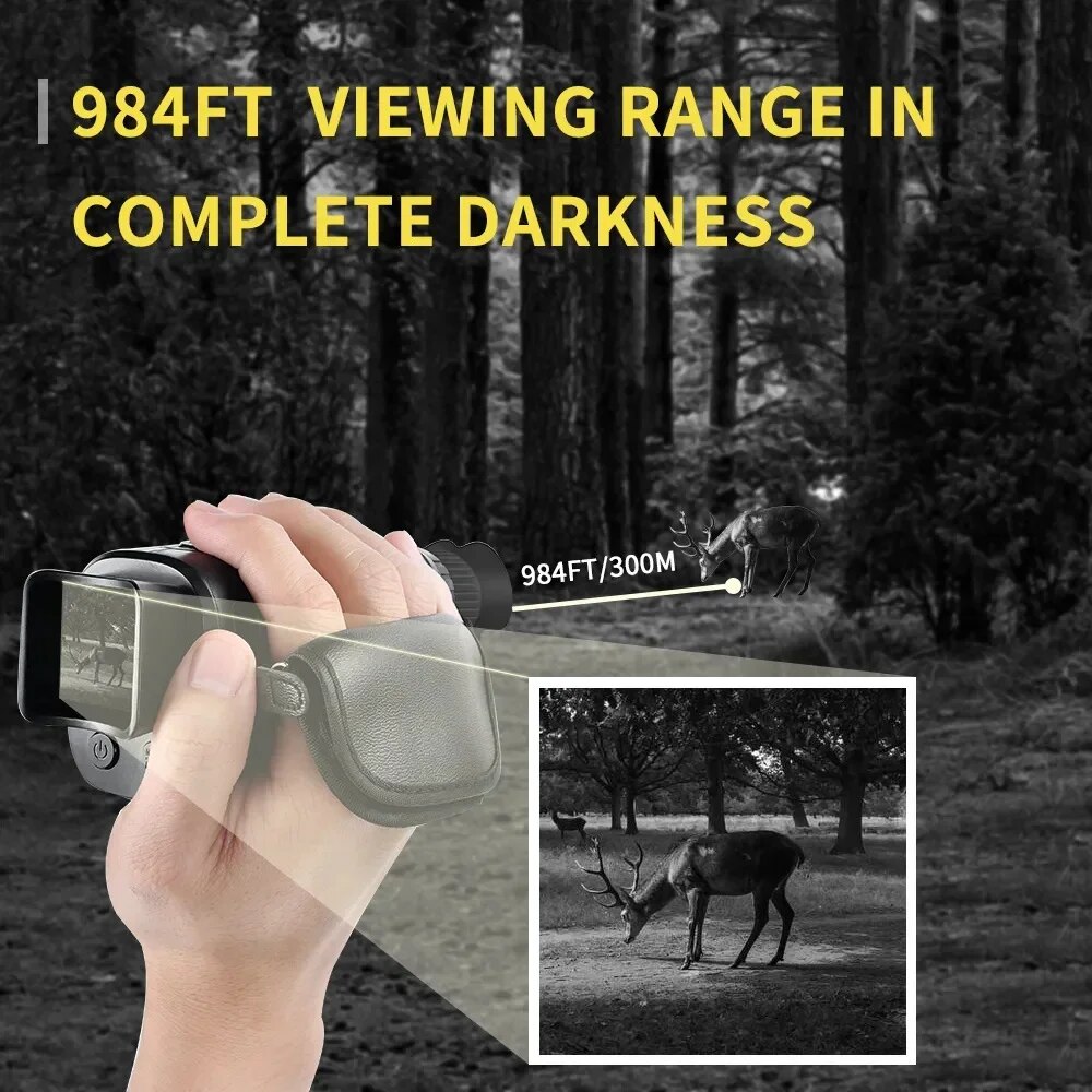 Monoculair nachtzichtapparaat  - Hunting Outdoor Camera recensie en prijs