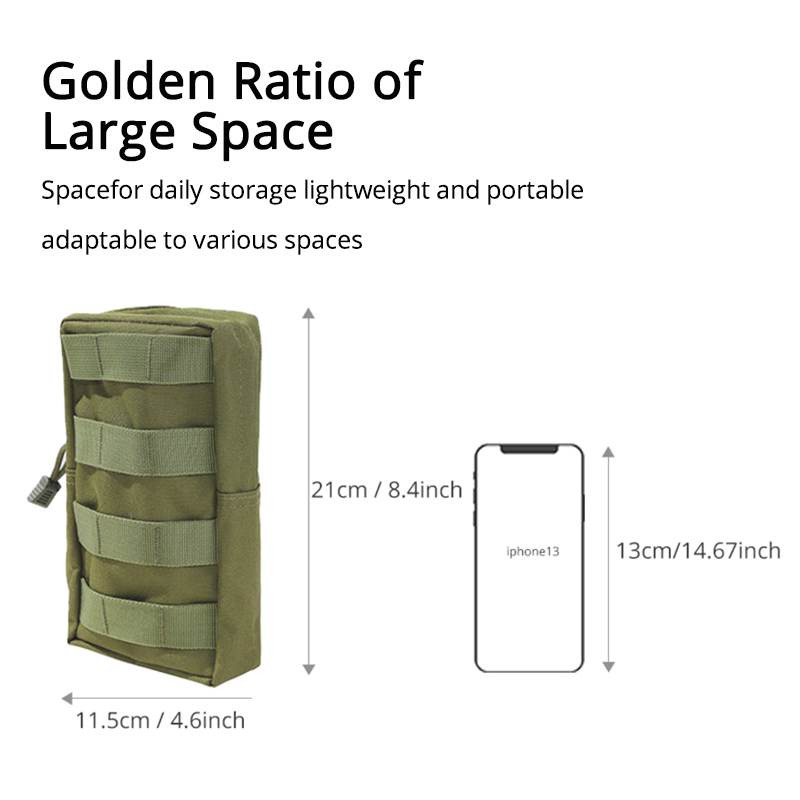 Outdoor Tactische Molle Heupta - Outdoor Hunting Packs recensie en prijs
