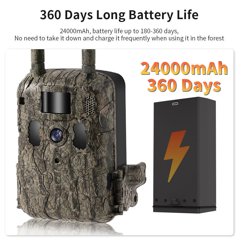 Wildlife-jacht trailcamera 4G  - Outdoor Hunting Video Camera recensie en prijs