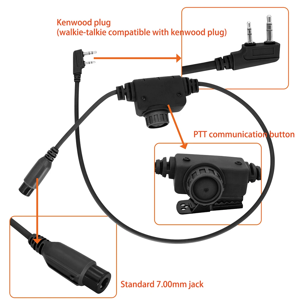 Tactische Headset TACSKY II U9 - Shooting Ear Muff recensie en prijs