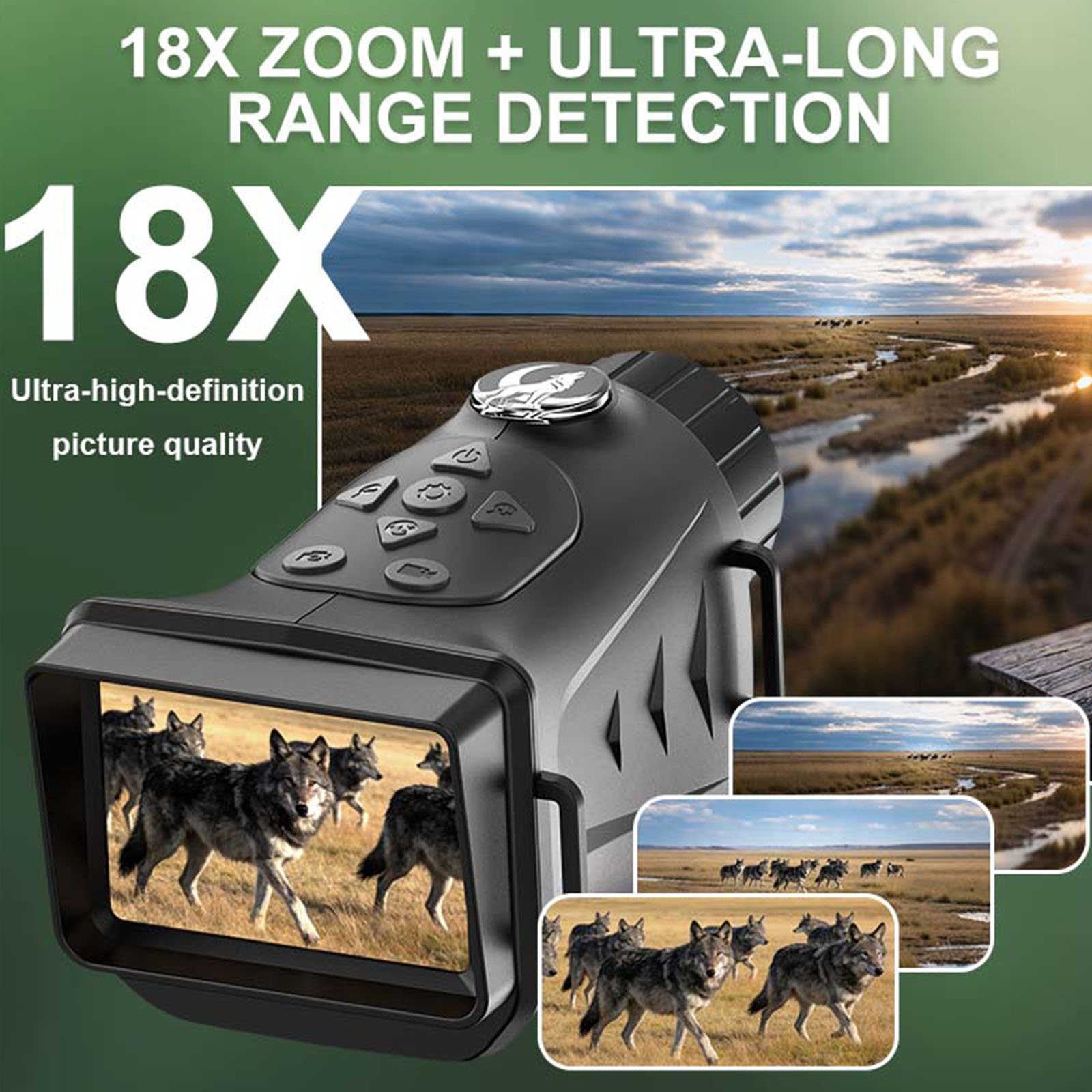 4K infrarood nachtzichtapparaa - Hunting Outdoor Camera recensie en prijs