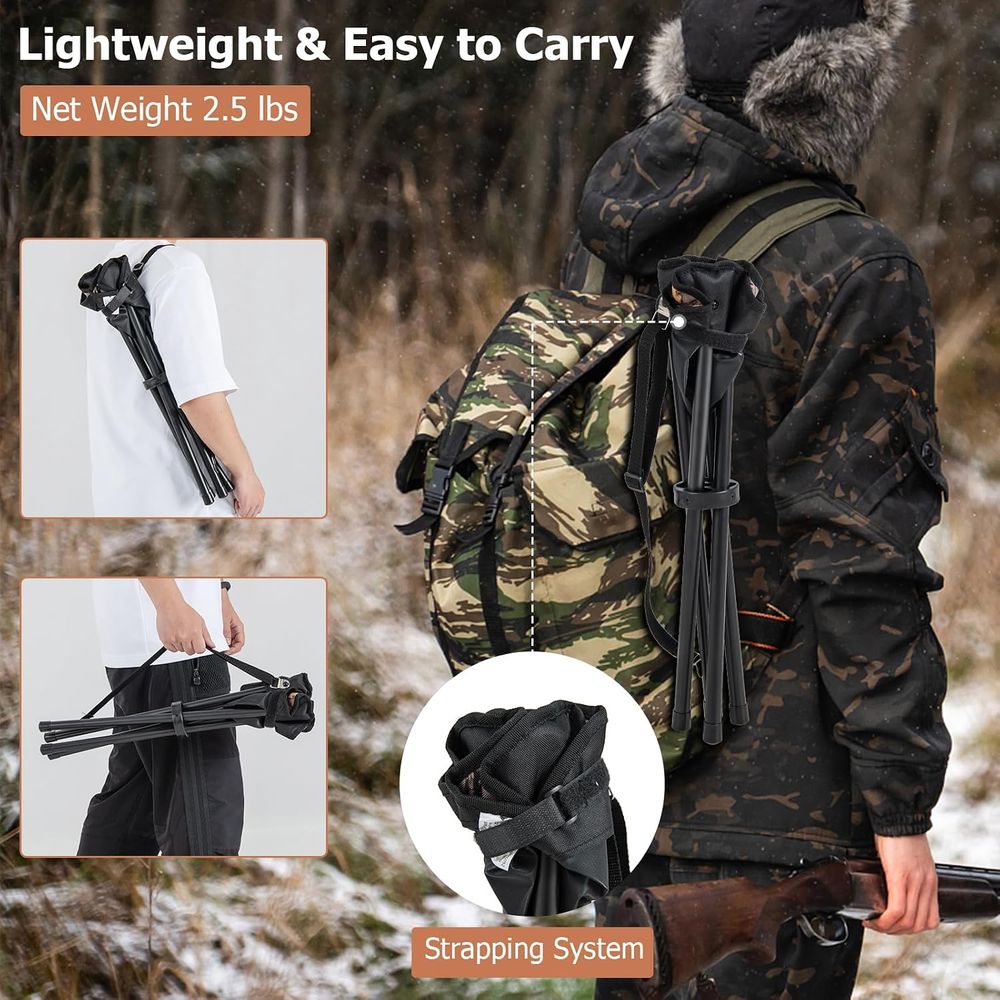 2-pack draagbare, lichtgewicht - Hunting And Fishing Outdoor Chairs recensie en prijs