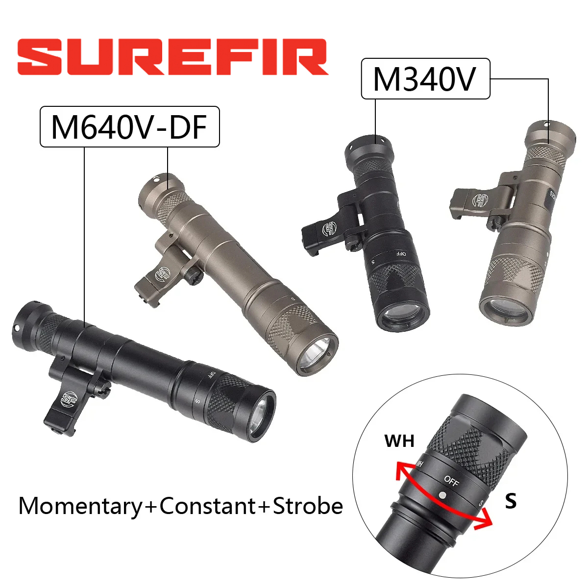 Surefir M600 M340 DF M640 SF Z - Hunting And Outdoor Shop recensie en prijs