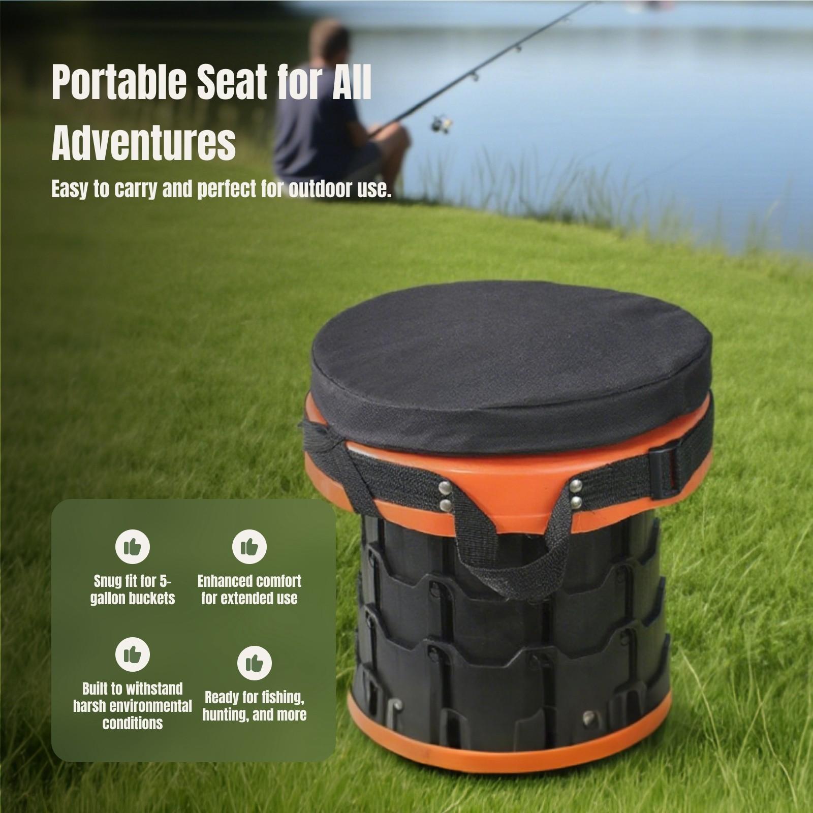 360 graden draaibare emmerstoe - Hunting And Fishing Outdoor Chairs recensie en prijs