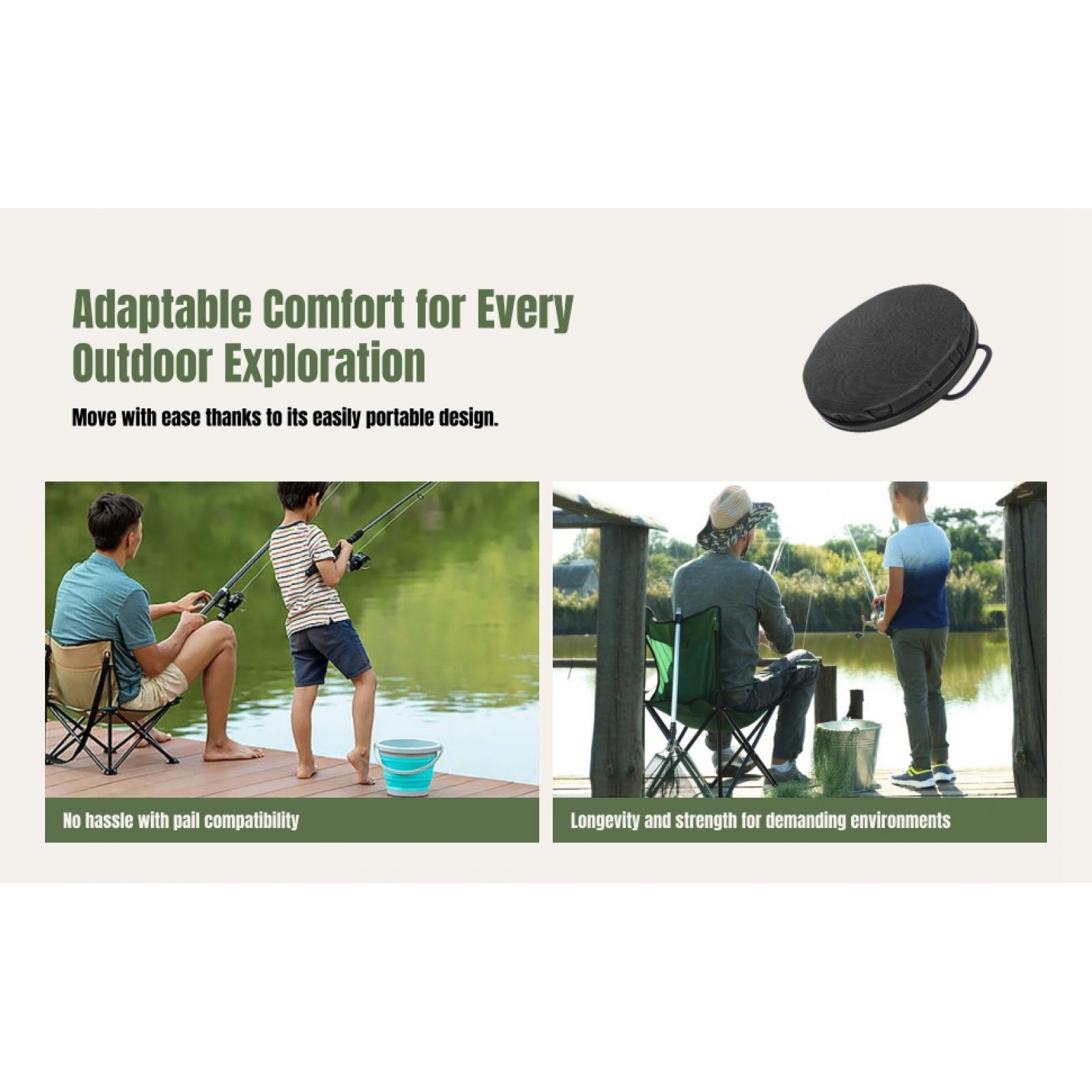 360 graden draaibare emmerstoe - Hunting And Fishing Outdoor Chairs recensie en prijs