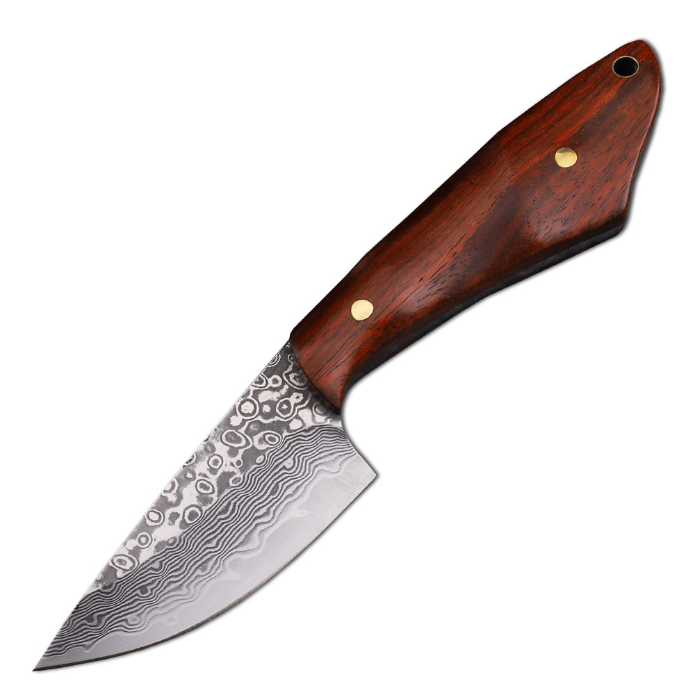 Vg10 Damascus Stalen Jachtmes  - Hunting Camp Outdoor Kitchen recensie en prijs
