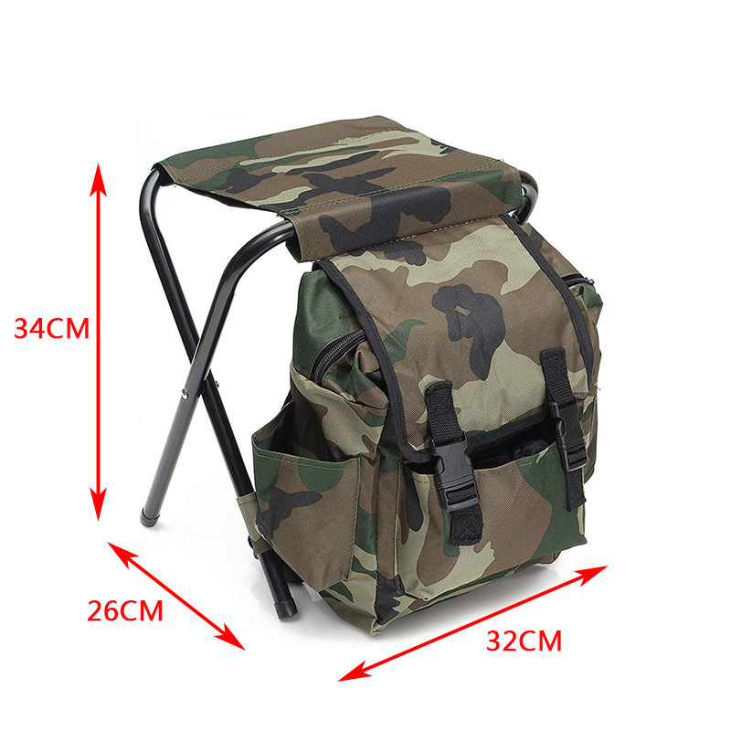 2-in-1 opvouwbare visstoel tas - Hunting And Fishing Outdoor Chairs recensie en prijs